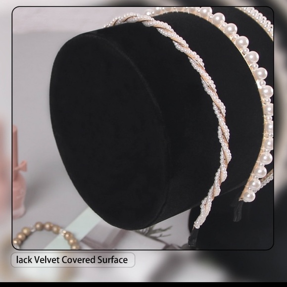 Coward Black T-bar Headband Holder Organizer! - Picture 2 of 5